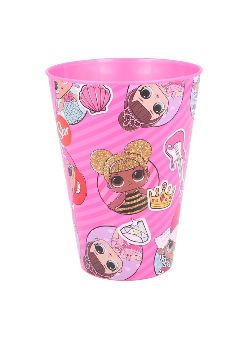 Stor LOL Surprise Easy Tumbler for Kids – 430ml BPA-Free Leakproof Drinking Tumbler with Easy Grip Design, Lightweight Durable School Water Bottle for Daily Hydration, Travel & Outdoor Use - Image 2