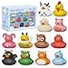 Grarain 12PCS Rubber DucksToddler Bath ToysNo Hole Bathtub ToysBaby Pool Toys for 18 Months and Older - Image 3