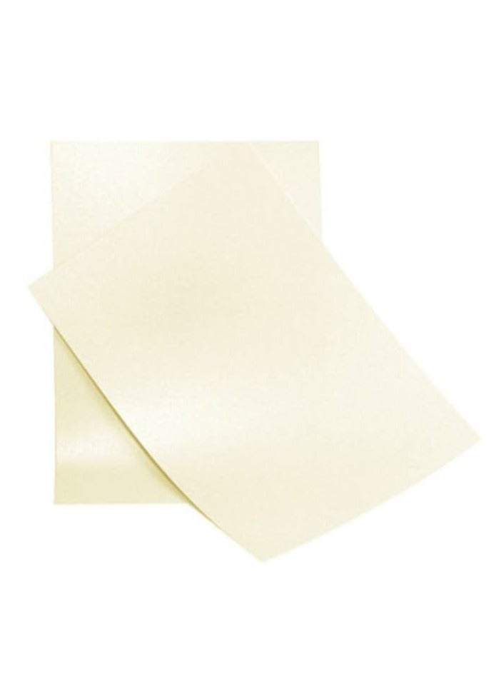 Terabyte Ice Gold Paper Ivory Size A4 Certificate, Business, Wedding Card, Gift Paper (300 GSM - 20 Sheets) - Image 2