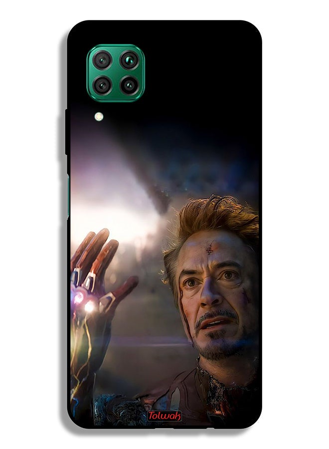 Tolwak Huawei P40 lite 4G Protective Case Cover I Am Iron Man - Image 2