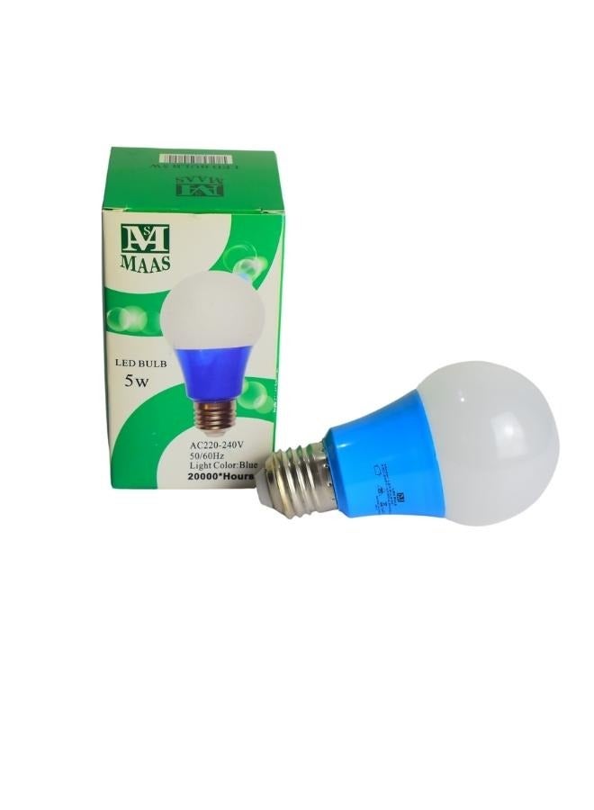 MAAS Lamp set of 10 pieces, indoor lighting, 5 watt LED bulb, Blue color  - Image 3