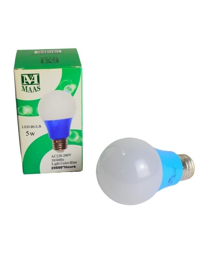 MAAS Lamp set of 10 pieces, indoor lighting, 5 watt LED bulb, Blue color  - Image 4