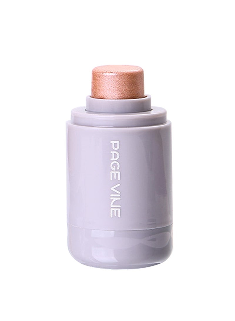 PAGE VINE Makeup Highlighter, Cream Highlighter Stick for Face + Body with Radiant, Shimmery Glow ,Buildable, Blendable for All Skin Types
