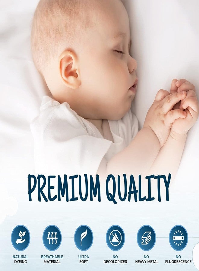 Firstblow Muslin 6 Layer 100% Organic Bamboo Cotton Face Towels for Newborn Baby Extra Soft Hankies Reusable Napkins for Infants Toddlers/Kids Random Print (Pack of 5) - Image 5