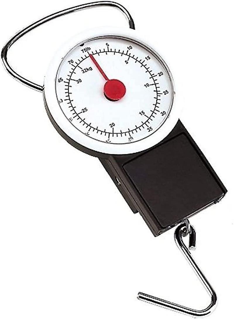 Luggage Scales: Highly Accurate Dual Scale With Durable Metal And Plastic Handle - Weighs Up To 32kg Or 70lbs Travel Accessories For Frequent Travelers - Image 1