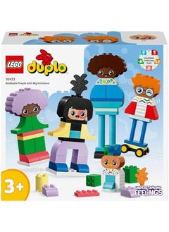 LEGO Duplo Town Buildable People With Big Emotions 10423 Learning And Education Toys Set Building Blocks Toy For Toddlers 71 Pieces  - Image 2