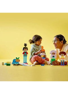 LEGO Duplo Town Buildable People With Big Emotions 10423 Learning And Education Toys Set Building Blocks Toy For Toddlers 71 Pieces  - Image 3