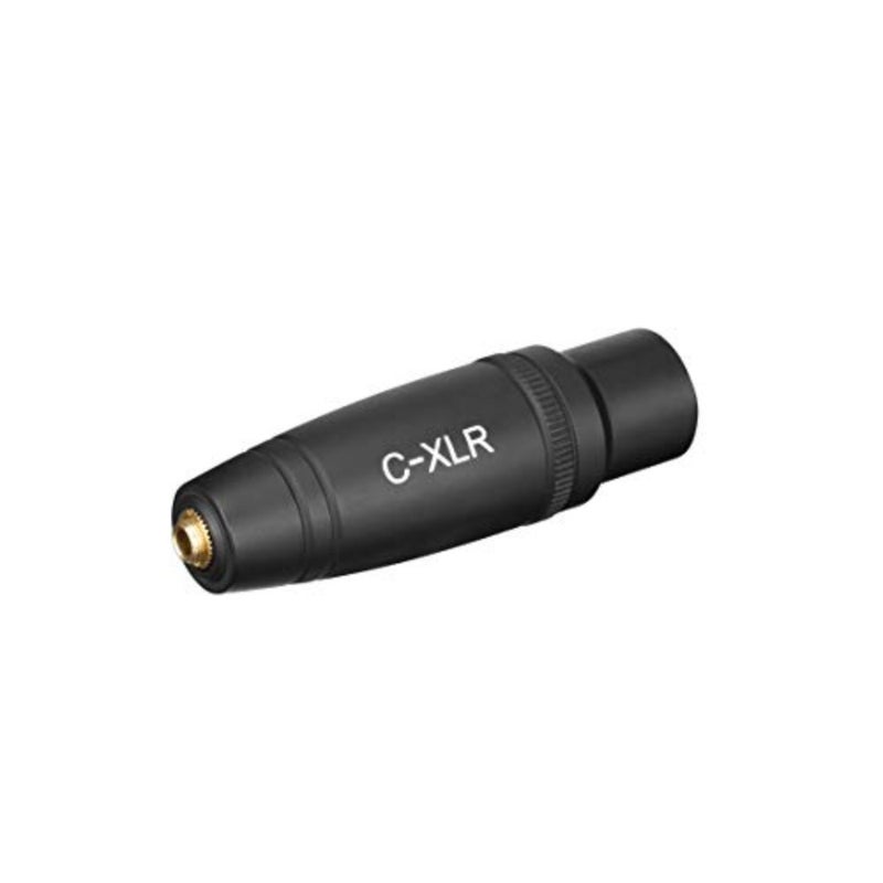 3.5mm Female TRS to XLR Male Audio Adapter for Pro Cameras, Mixers, Recorders and More C-XLR - Image 2