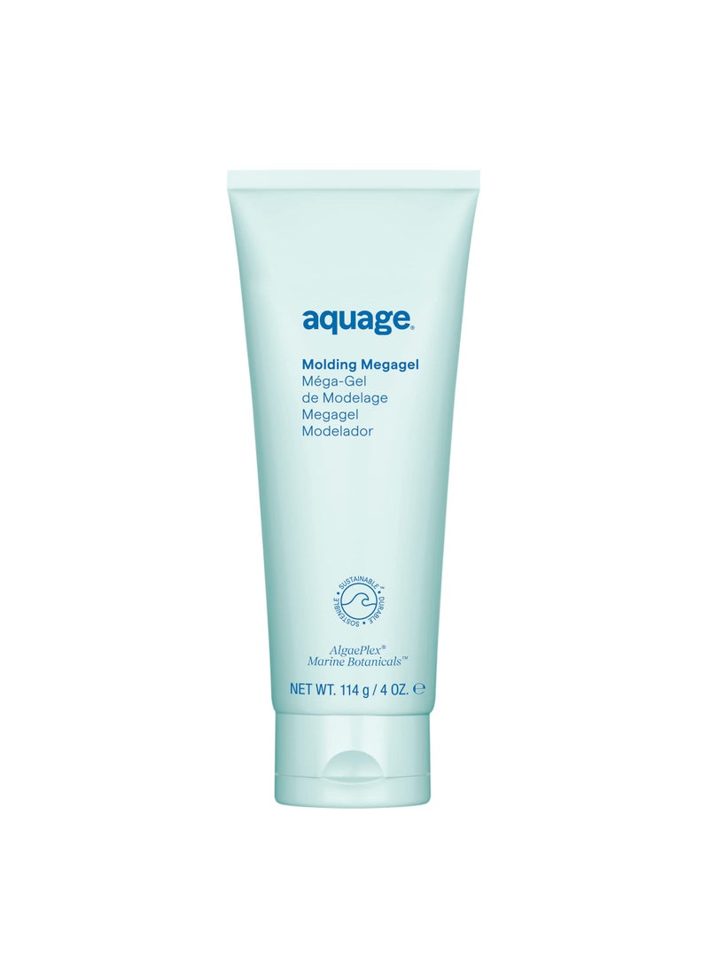 Aquage Aquage Molding Megagel, Firm-Hold Gel Provides Strong Control for Wet Or Sculpted Blow-Dry Looks, 4 fl. oz. 