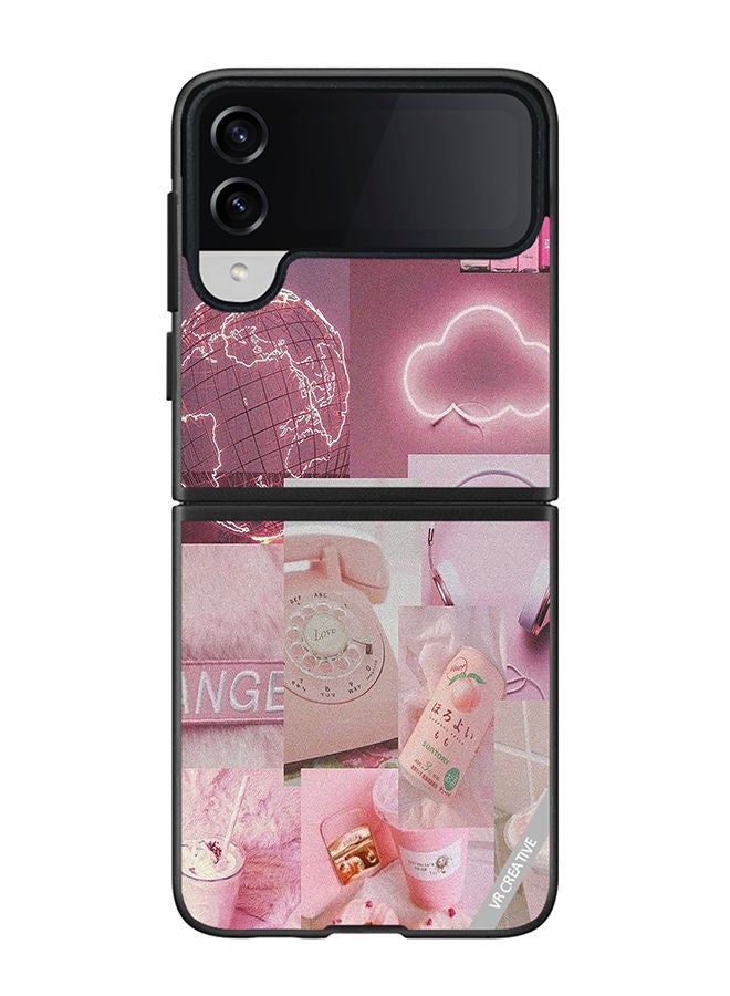 VR CREATIVE Protective Case Cover For Samsung Galaxy Z Flip4 Multicolour Designs - Image 1