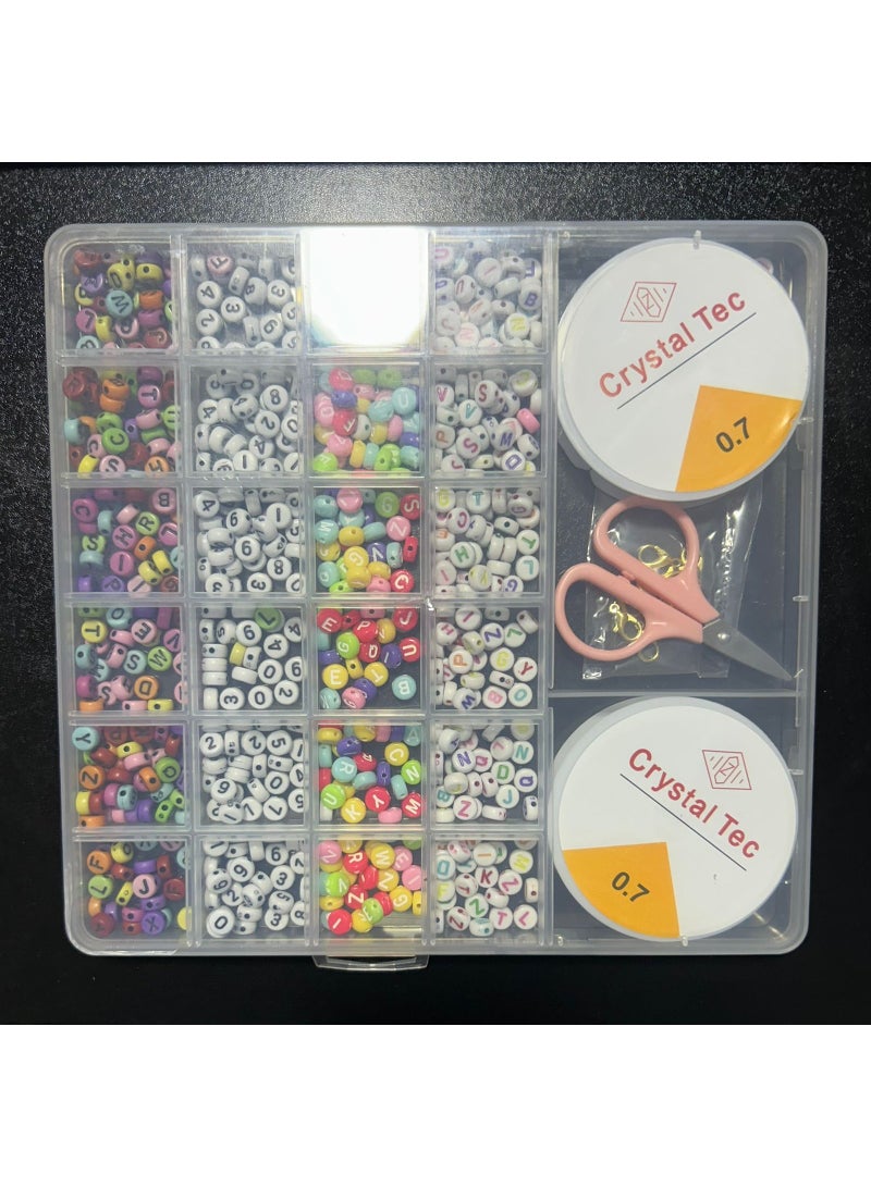 خرز للأساور والمجوهرات والقلائد مجموعة صنع المجوهرات