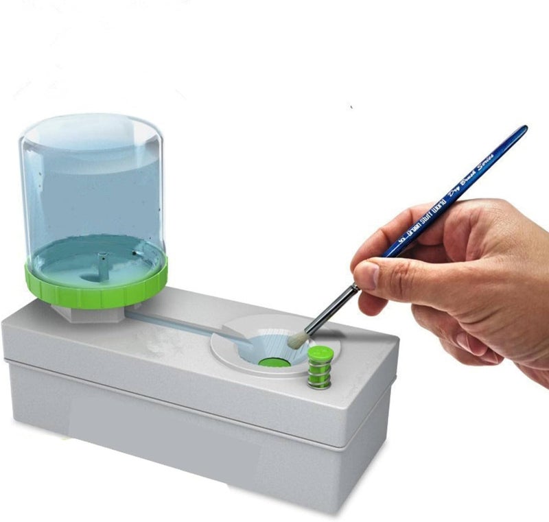 Worison Multifunctional Paint Brush Cleaner with Fresh Water Cycle Brush Risner Cleaner and Drain - Image 1