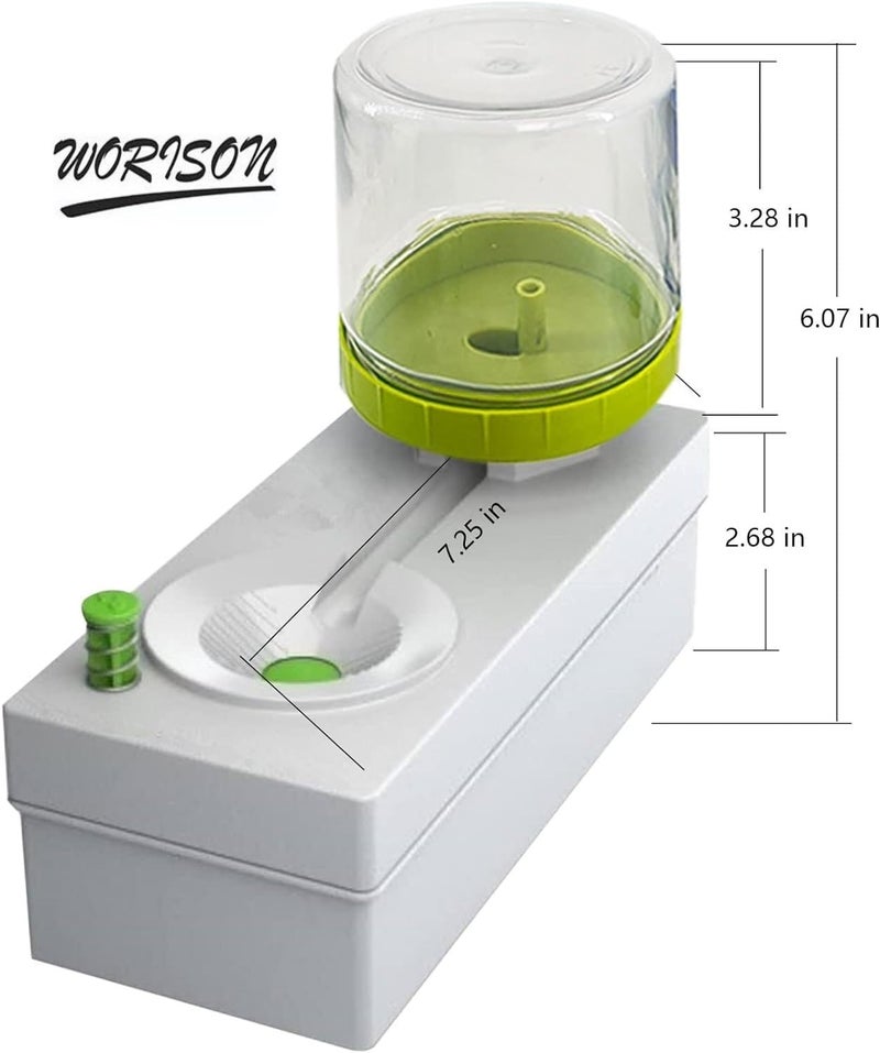 Worison Multifunctional Paint Brush Cleaner with Fresh Water Cycle Brush Risner Cleaner and Drain - Image 2