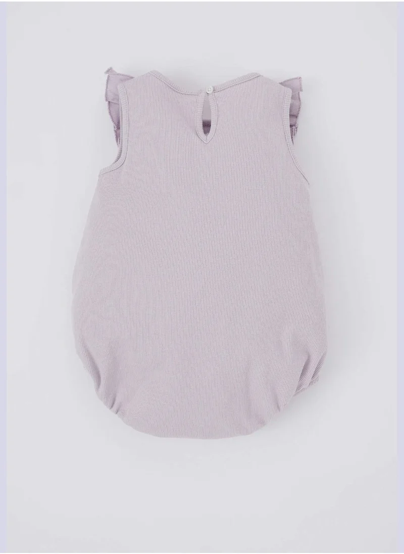 DeFacto BabyGirl Bike Neck Knitted Overalls