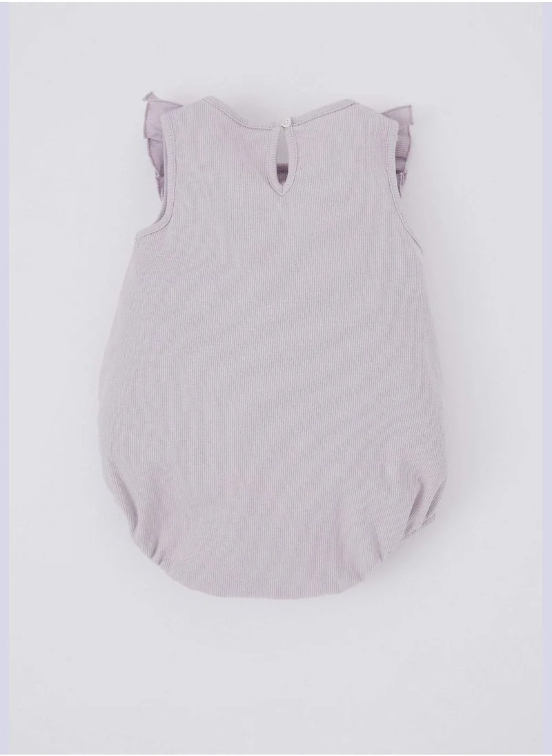 DeFacto BabyGirl Bike Neck Knitted Overalls