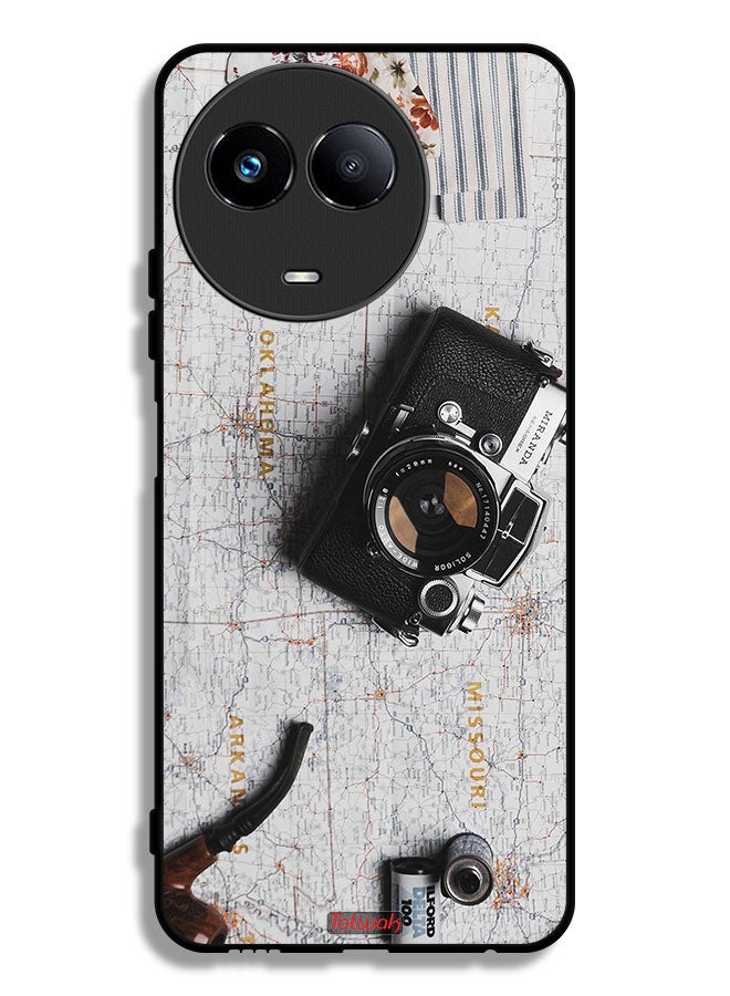 Tolwak Realme 11 5G Protective Case Cover Vintage Camera - Image 1
