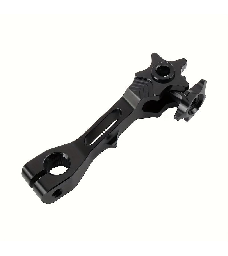 Motorcycle Brake Arm Lever Universal Rear Foot Brake Pedal CNC Aluminum Alloy Blue - Image 5