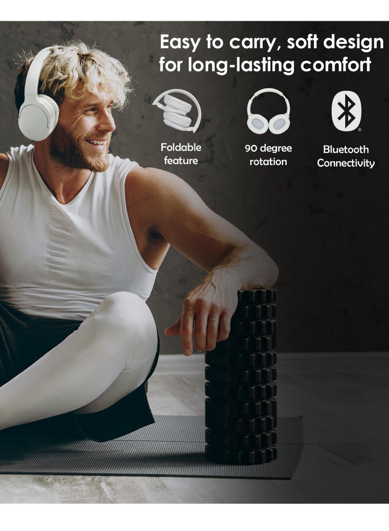 موديكس KO23BT1100B سماعة رأس بلوتوث لاسلكية، متوافقة مع آيفون وأندرويد، أسود - Image 4