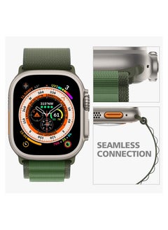 Generic Alpine Loop Band for Apple Watch Ultra 1/2 49mm 46mm 45mm 44mm 42mm, Nylon Woven Sport Strap Compatible with iwatch Series 10 9 8 7 6 5 4 3 2 1 SE  - Image 4