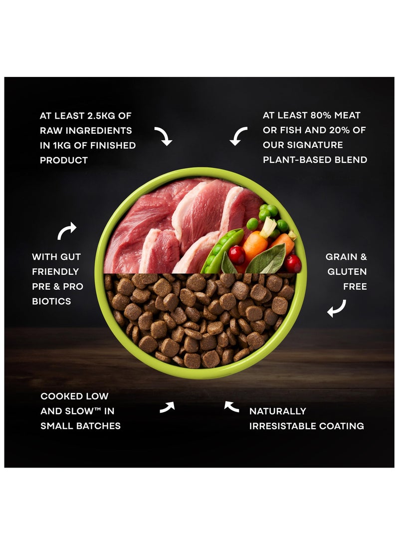 80/20 Complete Dry Dog Food, Duck 10kg - Dry Food Alternative to Raw Feeding, High Protein. No Nasties, No Fillers.