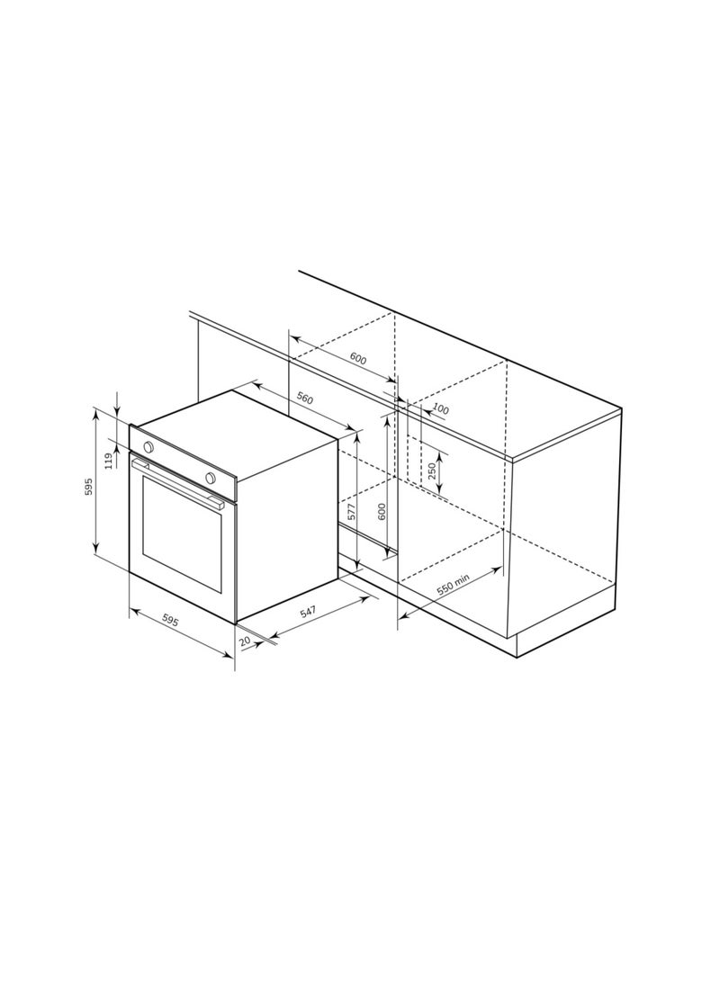 MILLEN - Built in Electric Oven 60 cm - Image 1