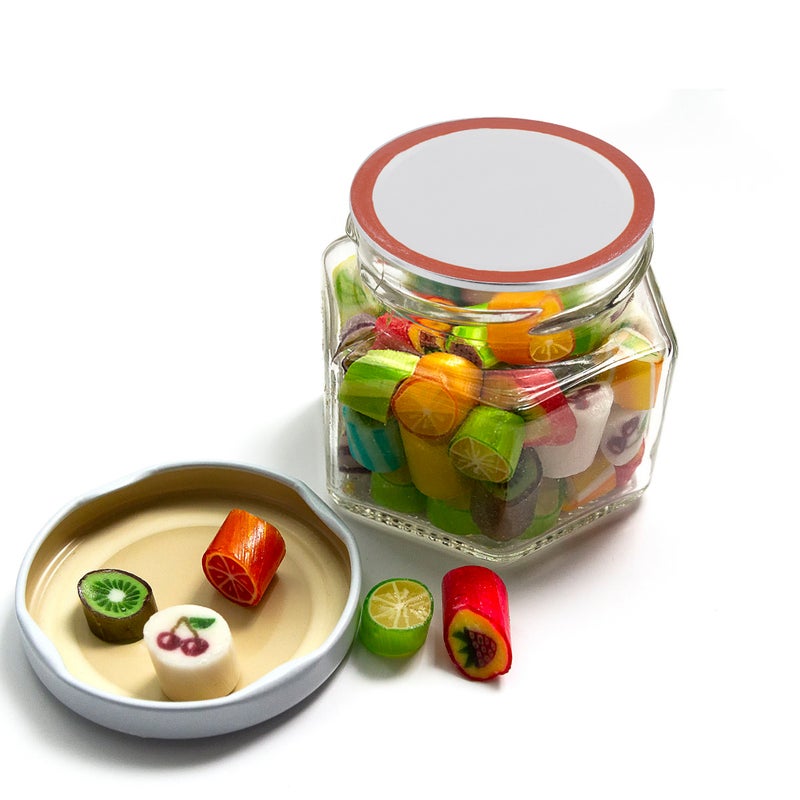 24pcs Round Jar Tinplate Lids Sealing Lids Cover Storage Caps - Image 1