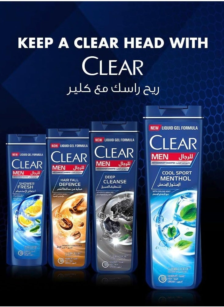 CLEAR Men Anti-Dandruff Shampoo Hair Fall Defence 400 ml - Image 5