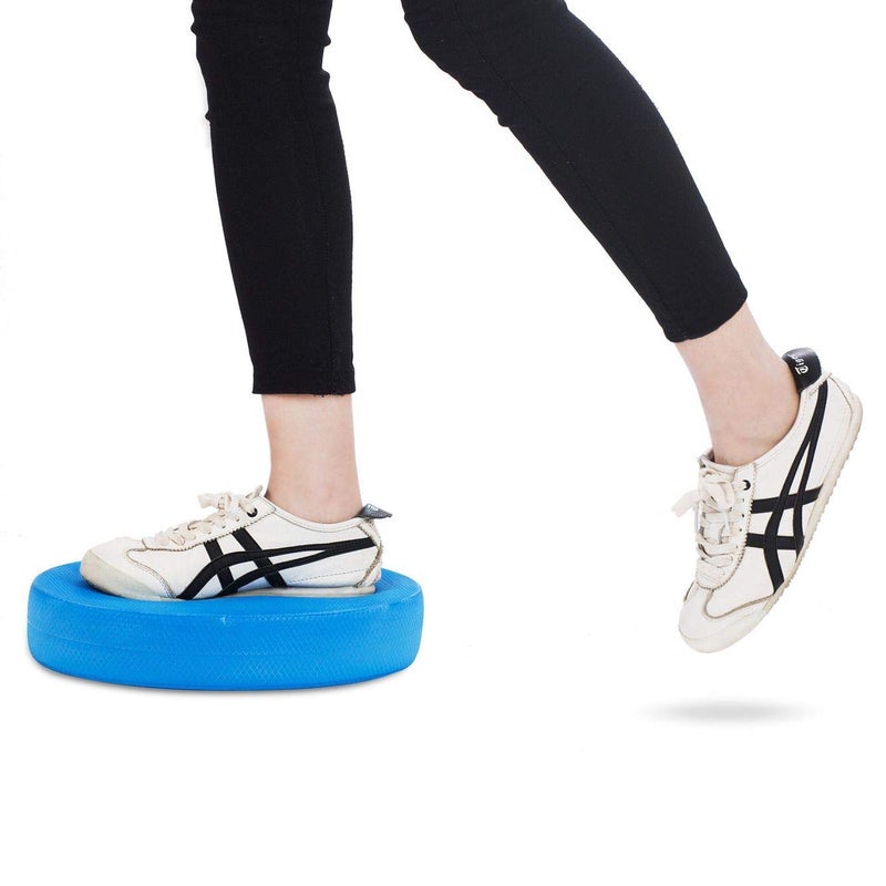 Aiweitey Stability Trainer Pad - Foam Balance Exercise Pad Cushion for Therapy, Yoga, Dancing Balance Training, Pilates,and Fitness (Blue) - Image 2