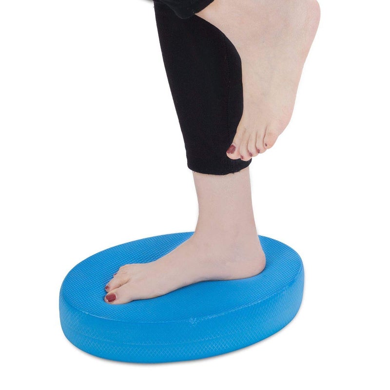 Aiweitey Stability Trainer Pad - Foam Balance Exercise Pad Cushion for Therapy, Yoga, Dancing Balance Training, Pilates,and Fitness (Blue) - Image 1