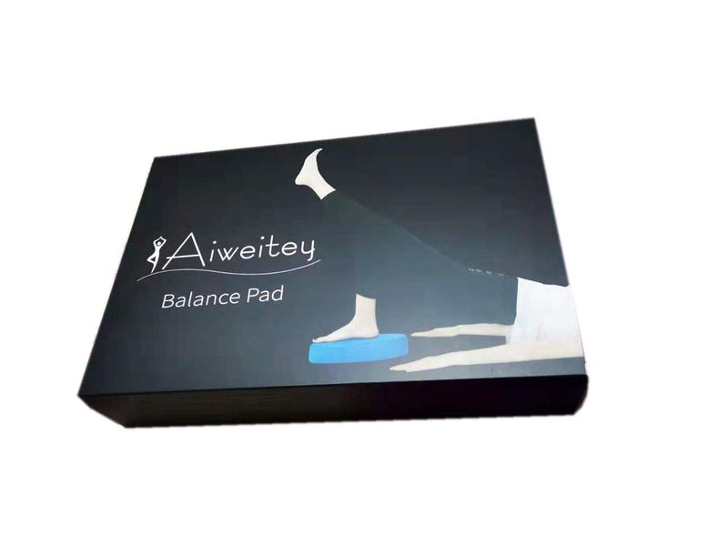 Aiweitey Stability Trainer Pad - Foam Balance Exercise Pad Cushion for Therapy, Yoga, Dancing Balance Training, Pilates,and Fitness (Blue) - Image 5
