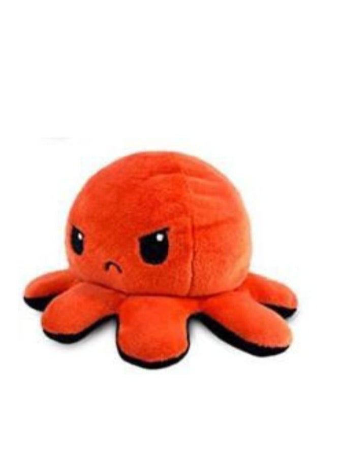 Grab Mantra - Reversible Octopus Plush Set Of 5 Cute Stuffed Toys With Different Colors Show Your Mood Without Saying A Word Best Gift For All Ages - Image 1