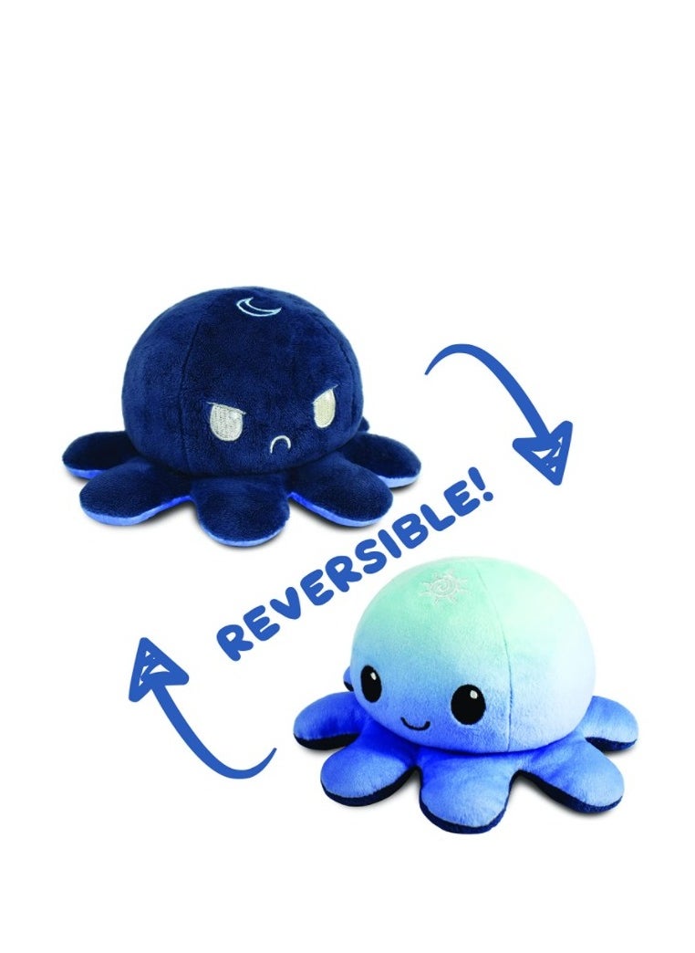 Grab Mantra - Reversible Octopus Plush Set Of 5 Cute Stuffed Toys With Different Colors Show Your Mood Without Saying A Word Best Gift For All Ages - Image 1