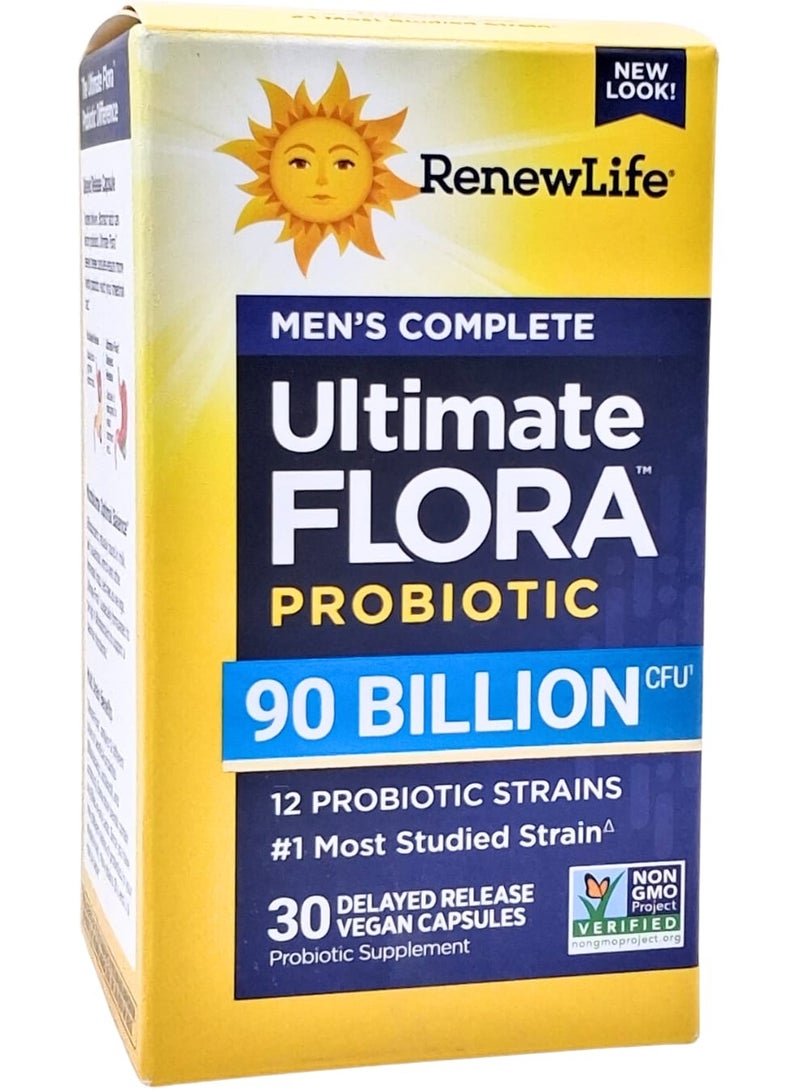 Renew Life Adult Ultimate Flora Men's Care Probiotic Supplement, 136 g - Image 1