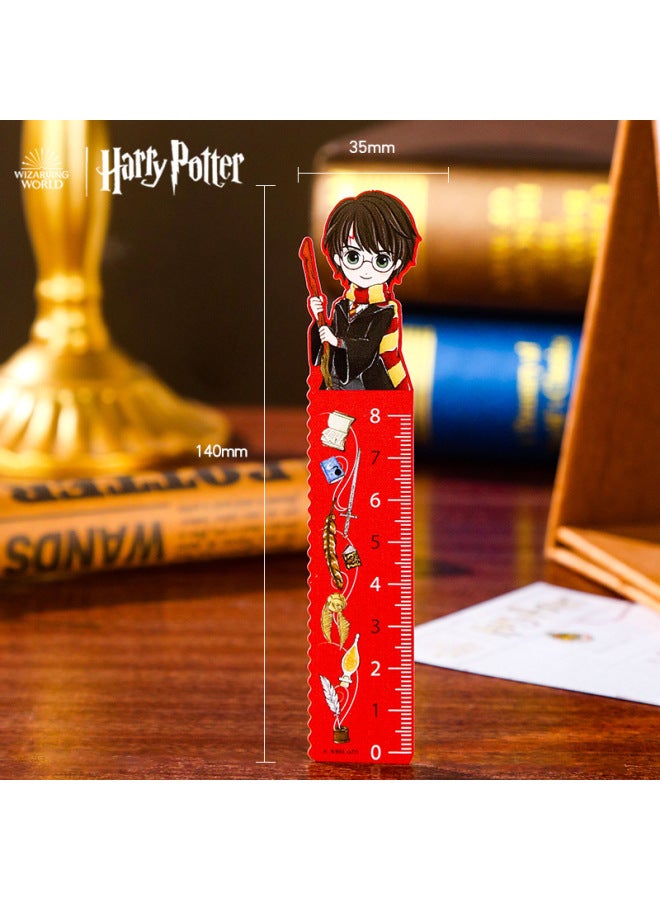 Harry Potter Birthday Gift Original Metal Bookmark Gryffindor College Student Ha Fan Stationery Gift - Image 1