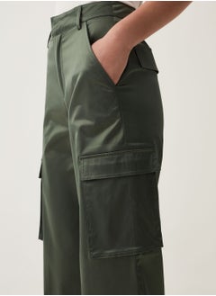Ovs OVS Cargo Trousers In Satin  - Image 4