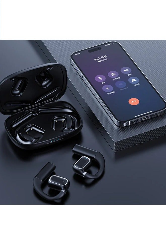 Monster Air Conduction Wireless Bluetooth Earphones XKO01 Open Ear Headphones Sports Noise Reduction Black - Image 2