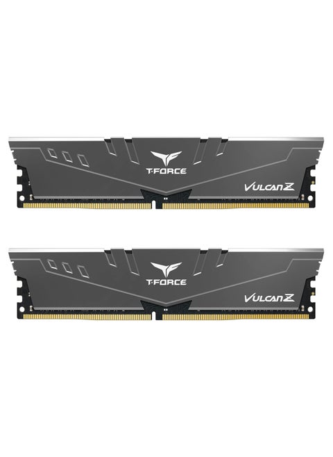 عنوان باللغة العربية: ذاكرة سطح المكتب T-FORCE VULCAN Z 16GB (2 x 8GB) 288-دبوس DDR4 3200 (PC4 25600) باللون الأسود - TLZGD416G3200HC16CDC01