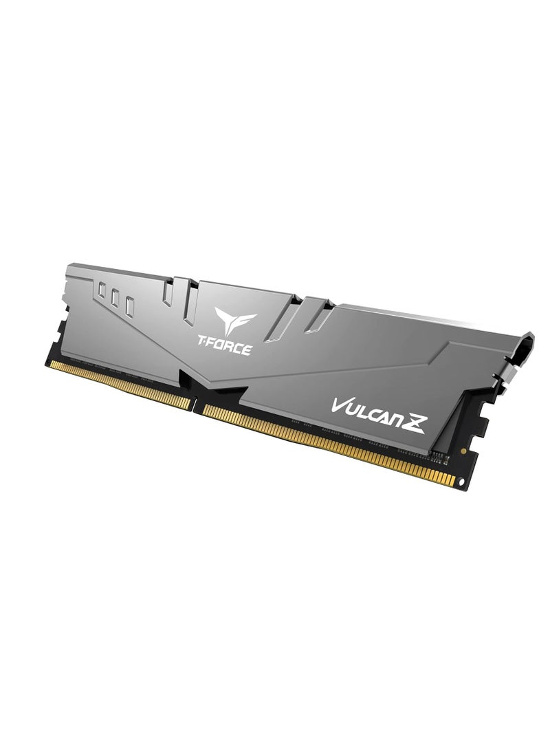 تيم جروب عنوان باللغة العربية: ذاكرة سطح المكتب T-FORCE VULCAN Z 16GB (2 x 8GB) 288-دبوس DDR4 3200 (PC4 25600) باللون الأسود - TLZGD416G3200HC16CDC01  - Image 2
