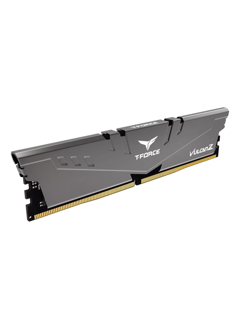 تيم جروب عنوان باللغة العربية: ذاكرة سطح المكتب T-FORCE VULCAN Z 16GB (2 x 8GB) 288-دبوس DDR4 3200 (PC4 25600) باللون الأسود - TLZGD416G3200HC16CDC01  - Image 3