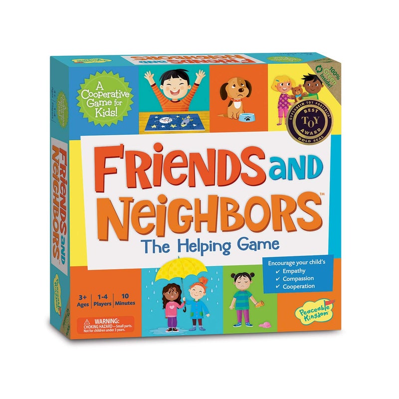 Peaceable Kingdom Friends and Neighbors The Helping Game Emotional Development Cooperative Game for Kids - Image 2