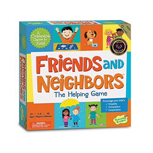 Peaceable Kingdom Friends and Neighbors The Helping Game Emotional Development Cooperative Game for Kids - Image 1