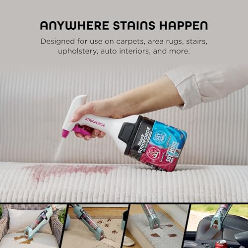 Shark StainForce Dual-Formula Refill Cartridge, Value 2-pack, Stain & Odor Remover for Shark StainForce Portable Stain Cleaner, for Carpet, Area Rug, Upholstery, Cars, 2x 16.9oz, BNDHXCM500 - Image 3