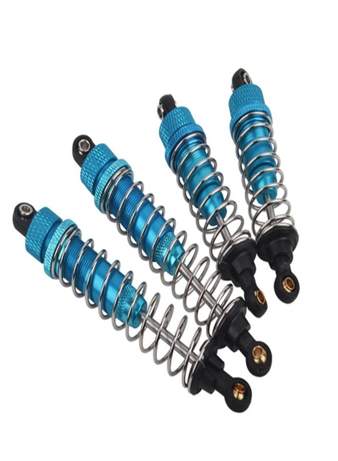 XBERSTAR 1/10 RC Front Rear Shock Absorber 4-Pack Aluminum Shock Absorbers for Tamiya DT-02 DF-02 DT-03 TT-02B 1/10 RC Upgrade Parts (Blue) - Image 4