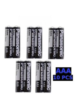 Panasonic Heavy Duty AAA Remote Battery Pack Of 10 Pc  - Image 1