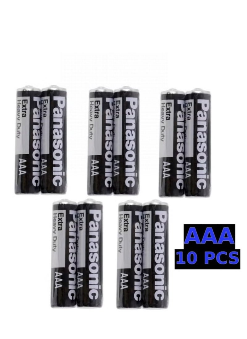 Panasonic Heavy Duty AAA Remote Battery Pack Of 10 Pc  - Image 1