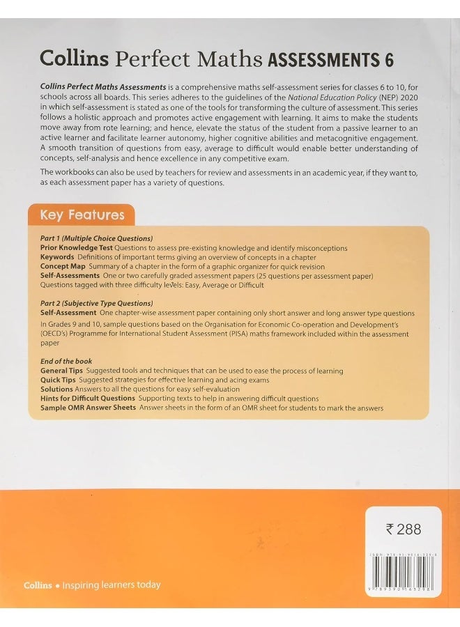 Collins Perfect Maths Assessments WB 6 - Image 2