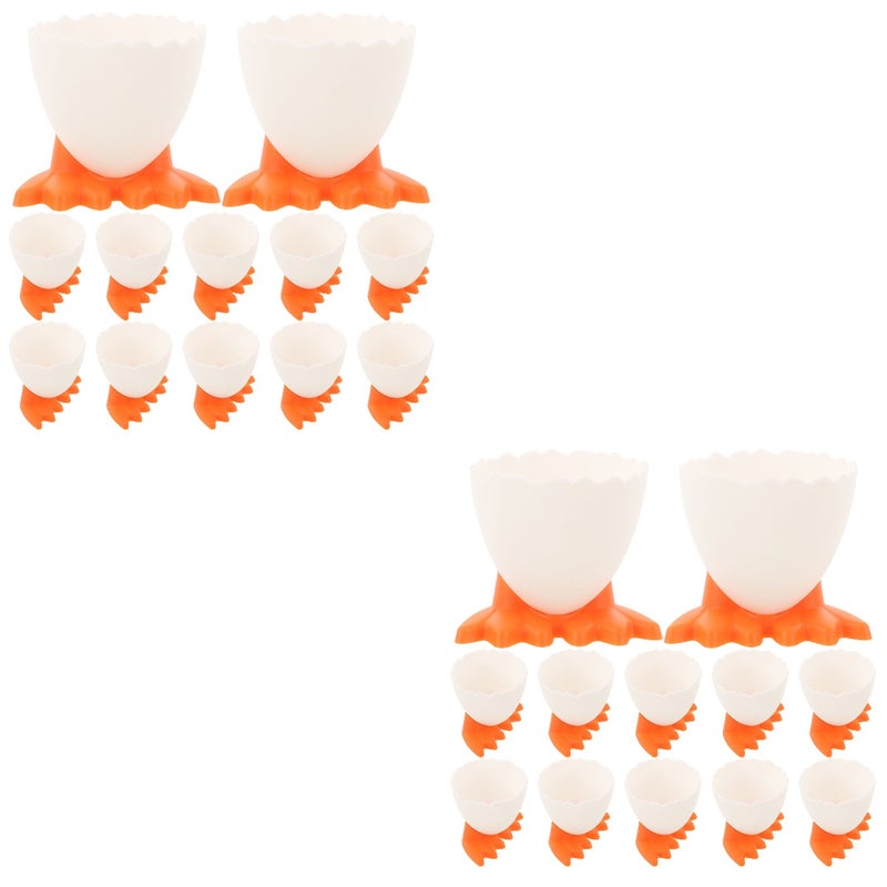 pcs Cups Cartoon Holders Soft Boiled Cups for Breakfast - Image 2