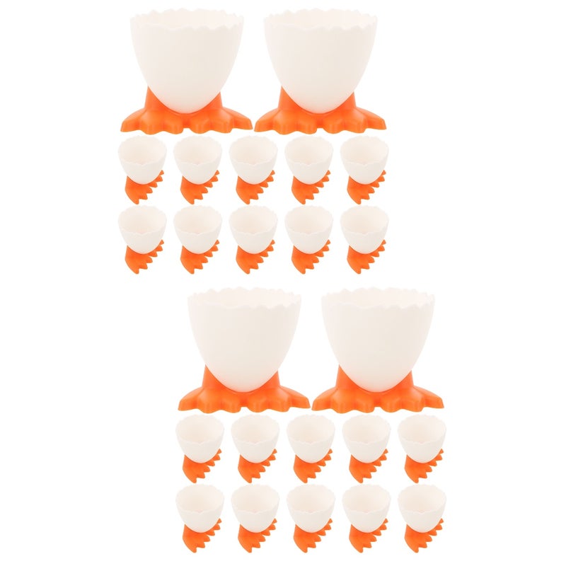 pcs Cups Cartoon Holders Soft Boiled Cups for Breakfast - Image 1