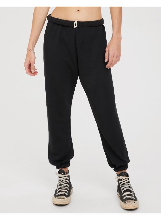 Aerie Fleece Full Length Jogger - Image 1