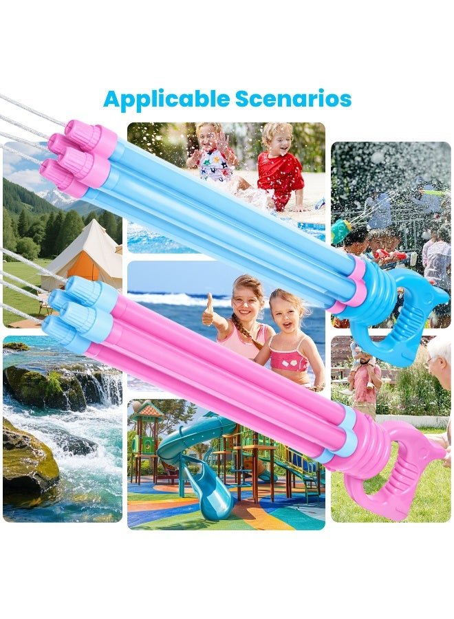 تابيت 2 قطعة مسدس مياه للأطفال ألعاب خارجية ألعاب سباحة صيفية مناسبة للأولاد والبنات ألعاب سباحة خارجية للبالغين مناسبة لساحة الشاطئ الخارجية - Image 5